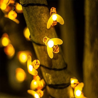Bee Strings™ - Guirlande lumineuse solaire - Jardiko