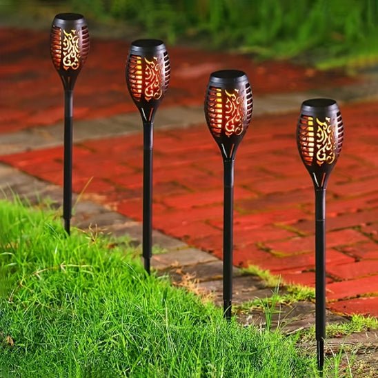 Flamme Torch™ - Lampes Solaires Décoratives - Jardiko